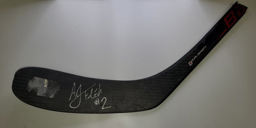 Broken Hockey Stick Piece - Signed for Display