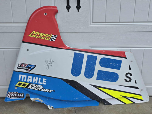 Right Arm Guard | Race-Used Autographed