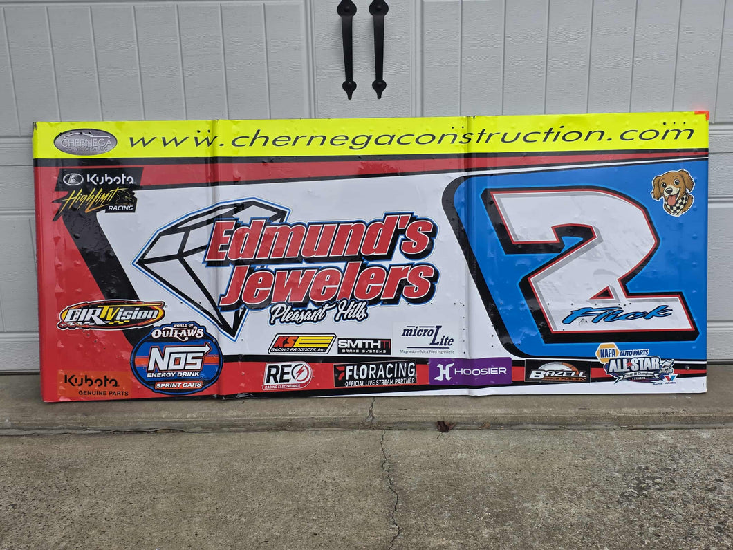Wing Boards | Race-Used Autographed