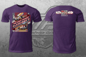 Blaney/Flick 6x Lernerville Champion Shirts benefitting Alzheimer's Research and the Ryan Blaney Family Foundation