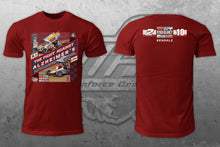 Load image into Gallery viewer, Blaney/Flick 6x Lernerville Champion Shirts benefitting Alzheimer&#39;s Research and the Ryan Blaney Family Foundation